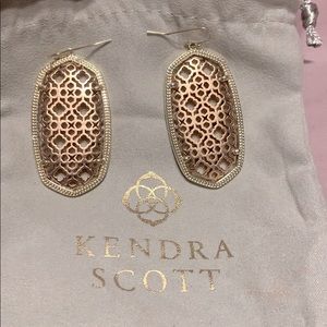 Kendra Scott Danielle earrings with filigree